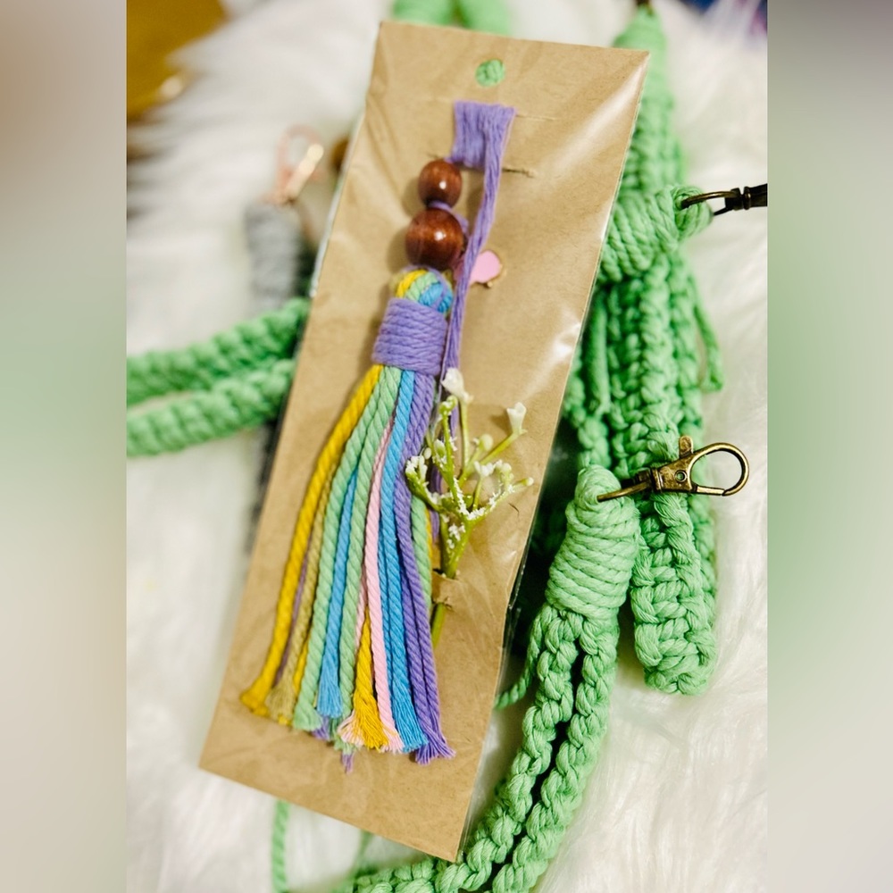 Macrame Car Charms